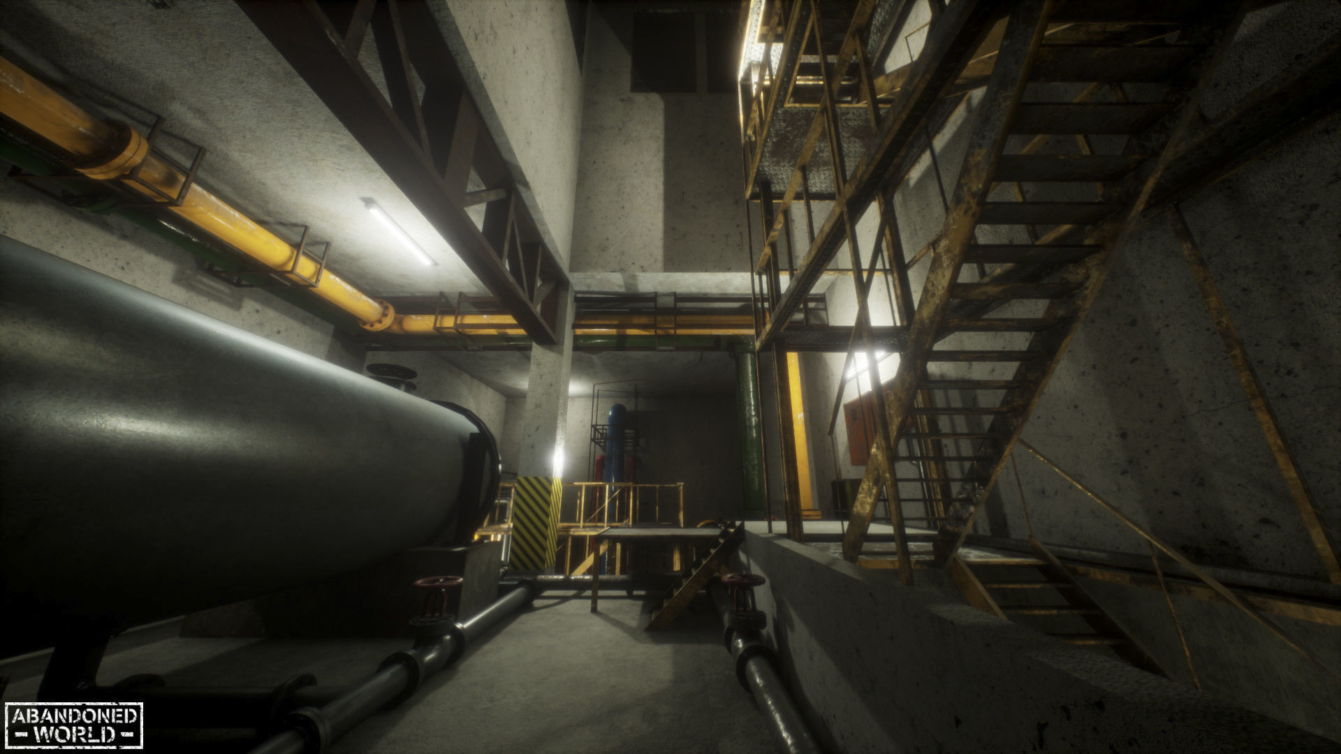 Modular Subway Tunnels for UE Low-poly 3D model_42