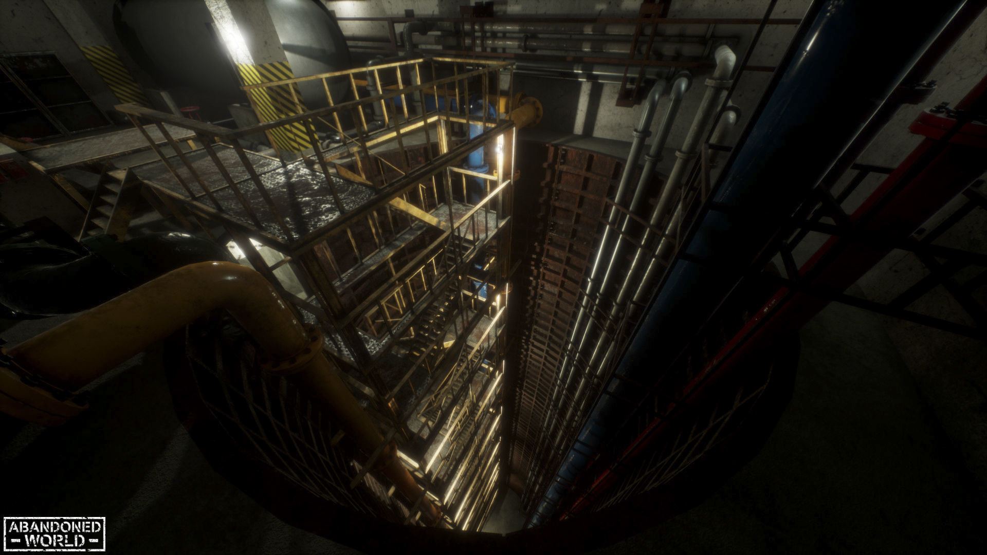 Modular Subway Tunnels for UE Low-poly 3D model_39