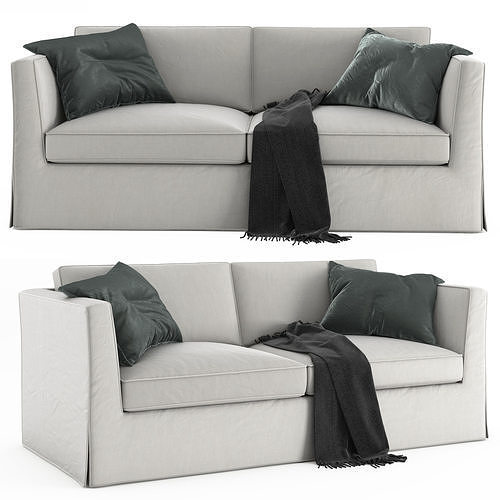 Arudin Couch Sofa-2698 Low-poly 3D model