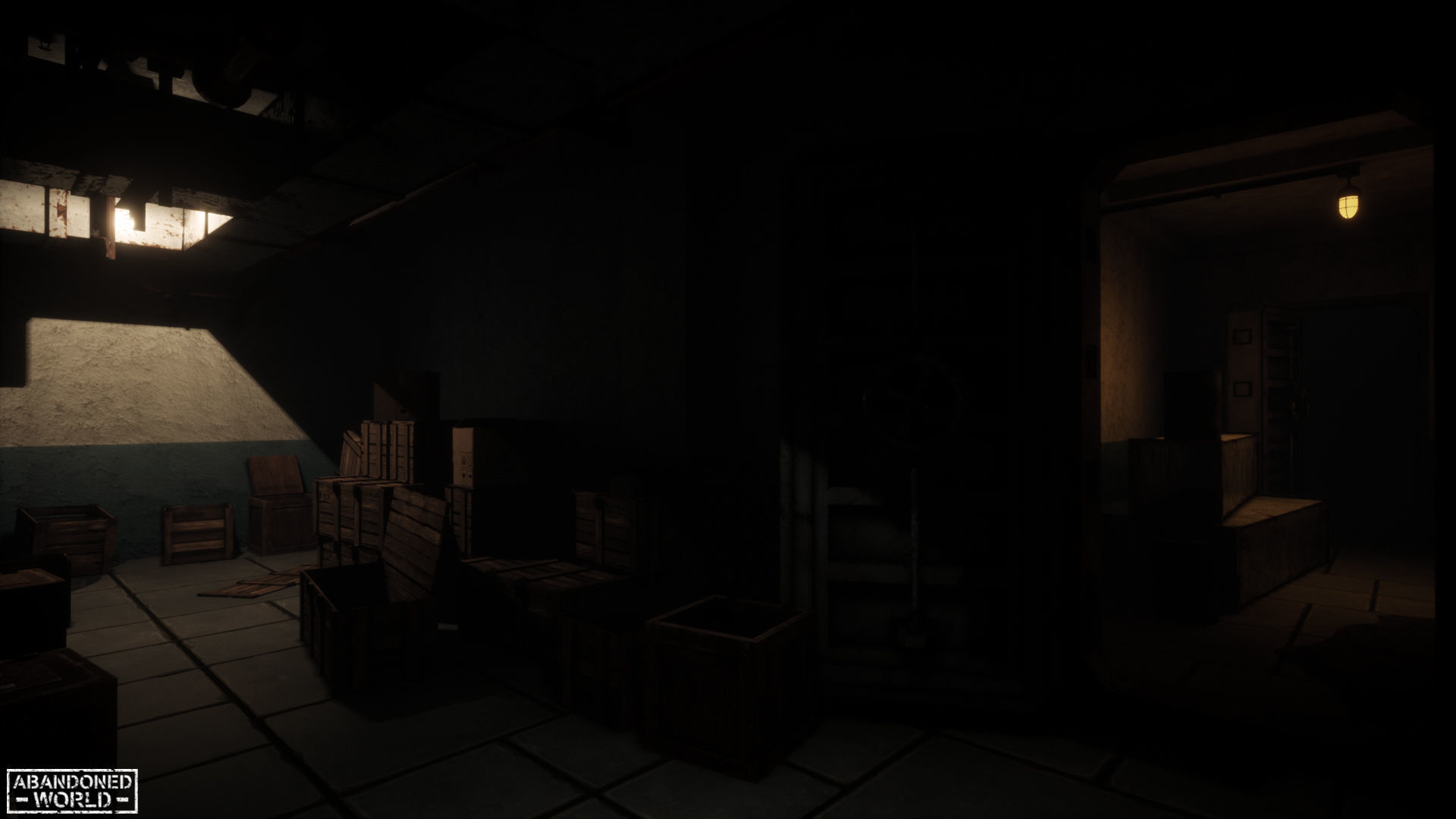 Modular Abandoned Shelter for UE Low-poly 3D model_25