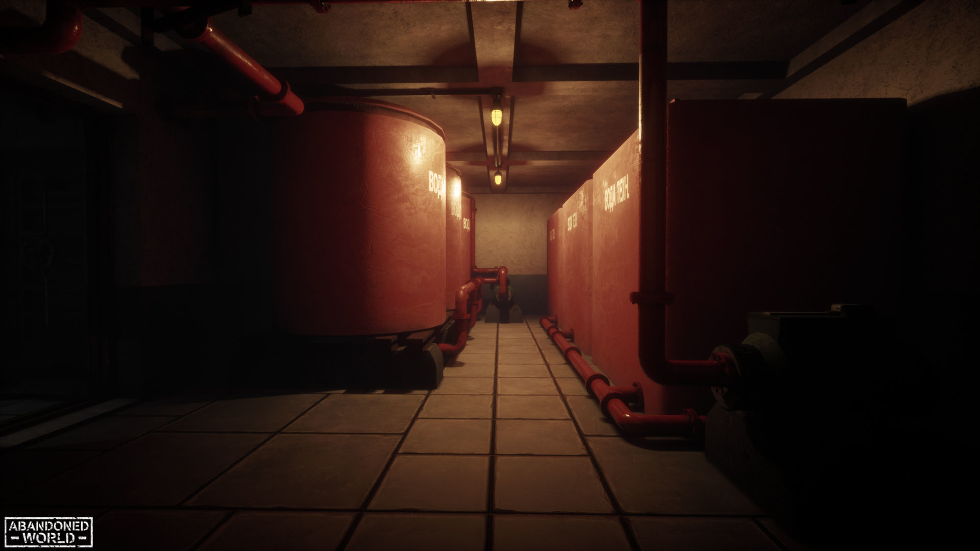 Modular Abandoned Shelter for UE Low-poly 3D model_12