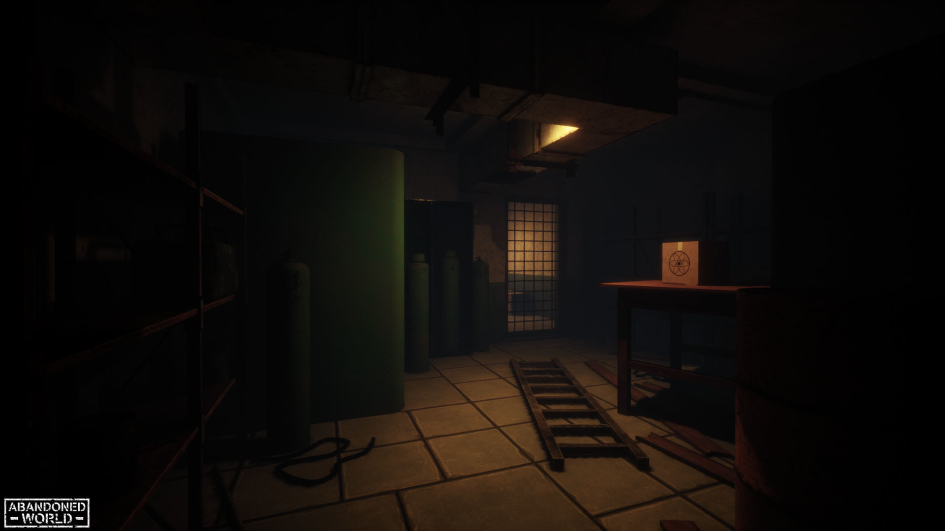 Modular Abandoned Shelter for UE Low-poly 3D model_17