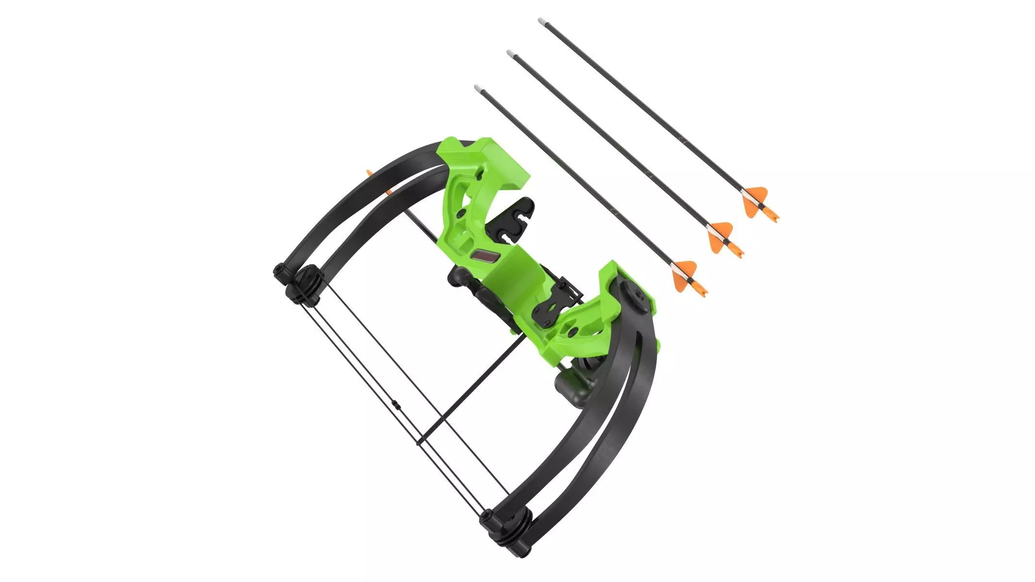 Generic Bow and Arrow 3D model_0