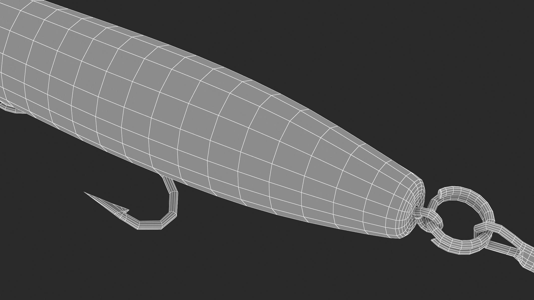 Topwater Fishing Lure 3D model_19