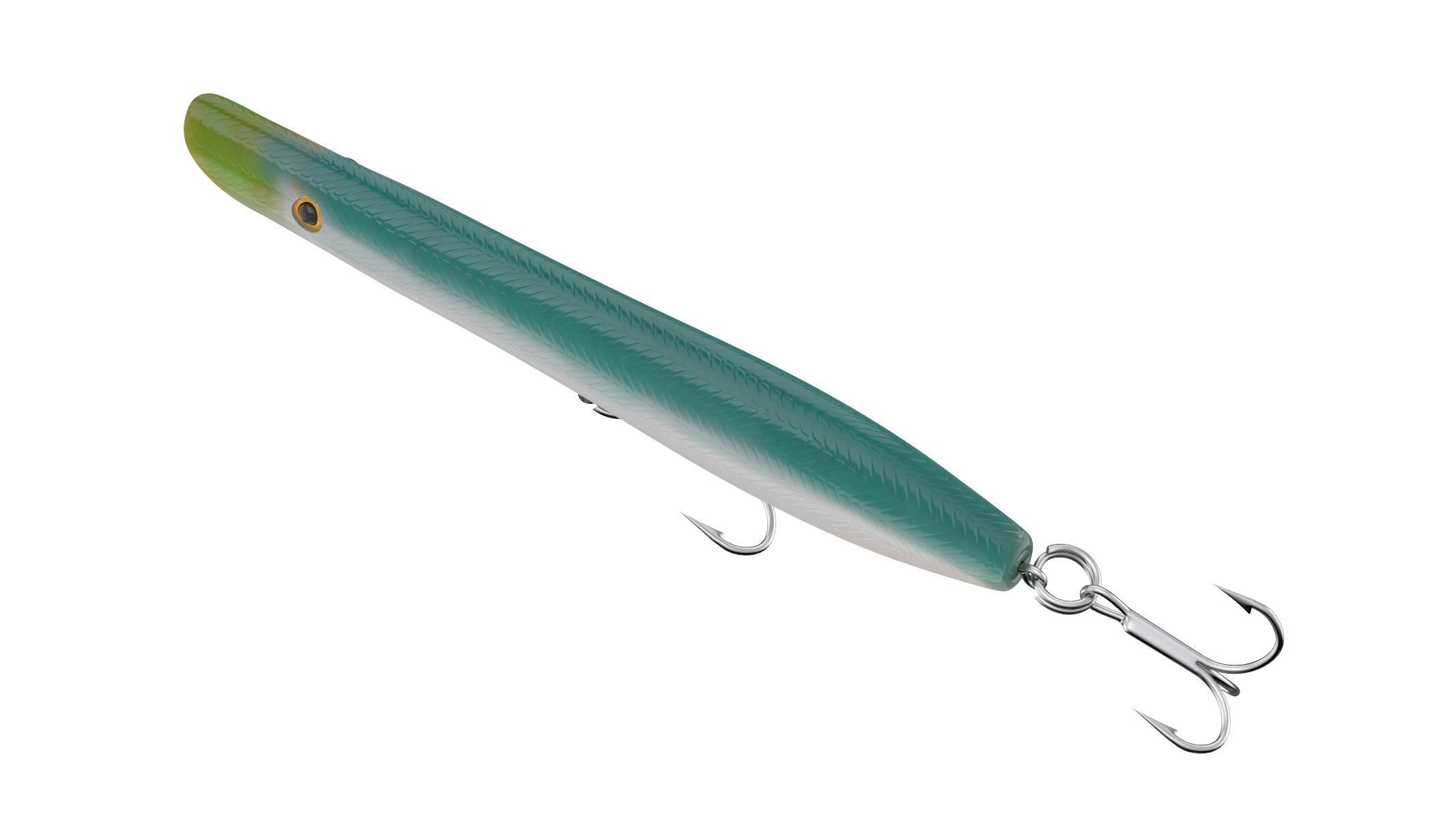 Topwater Fishing Lure 3D model_4
