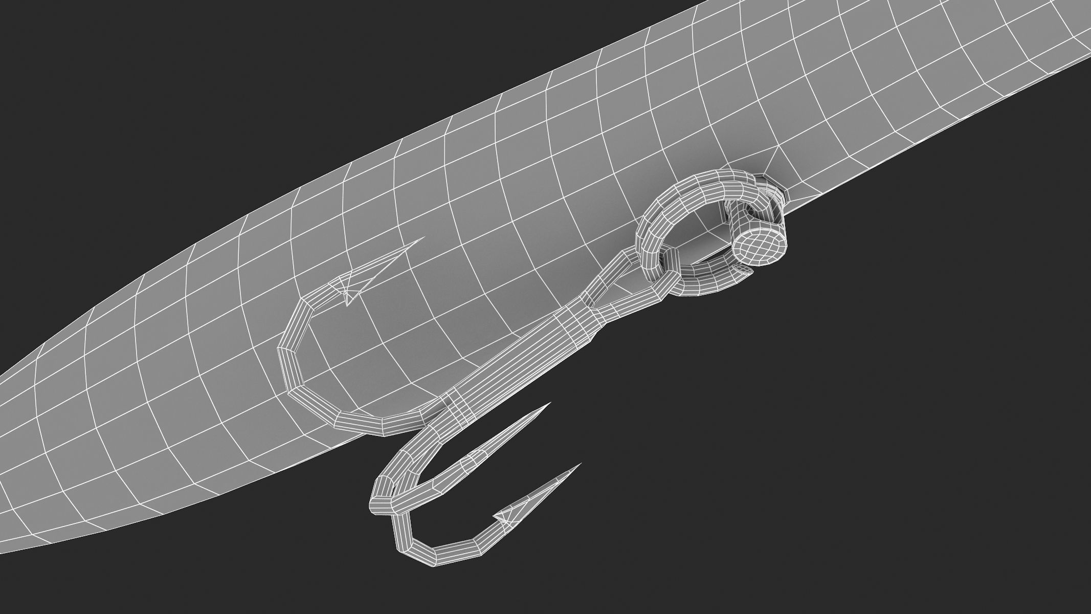 Topwater Fishing Lure 3D model_18