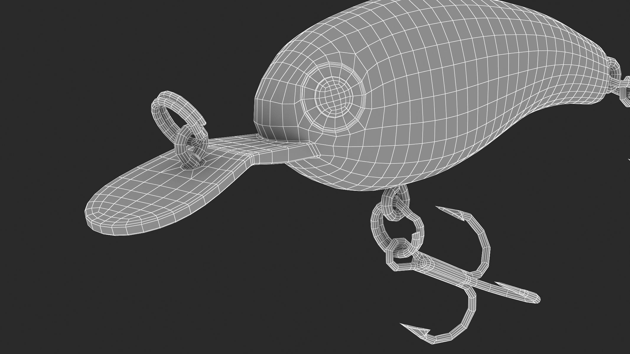YONGZHI Fishing Lures Shallow 3D model_16