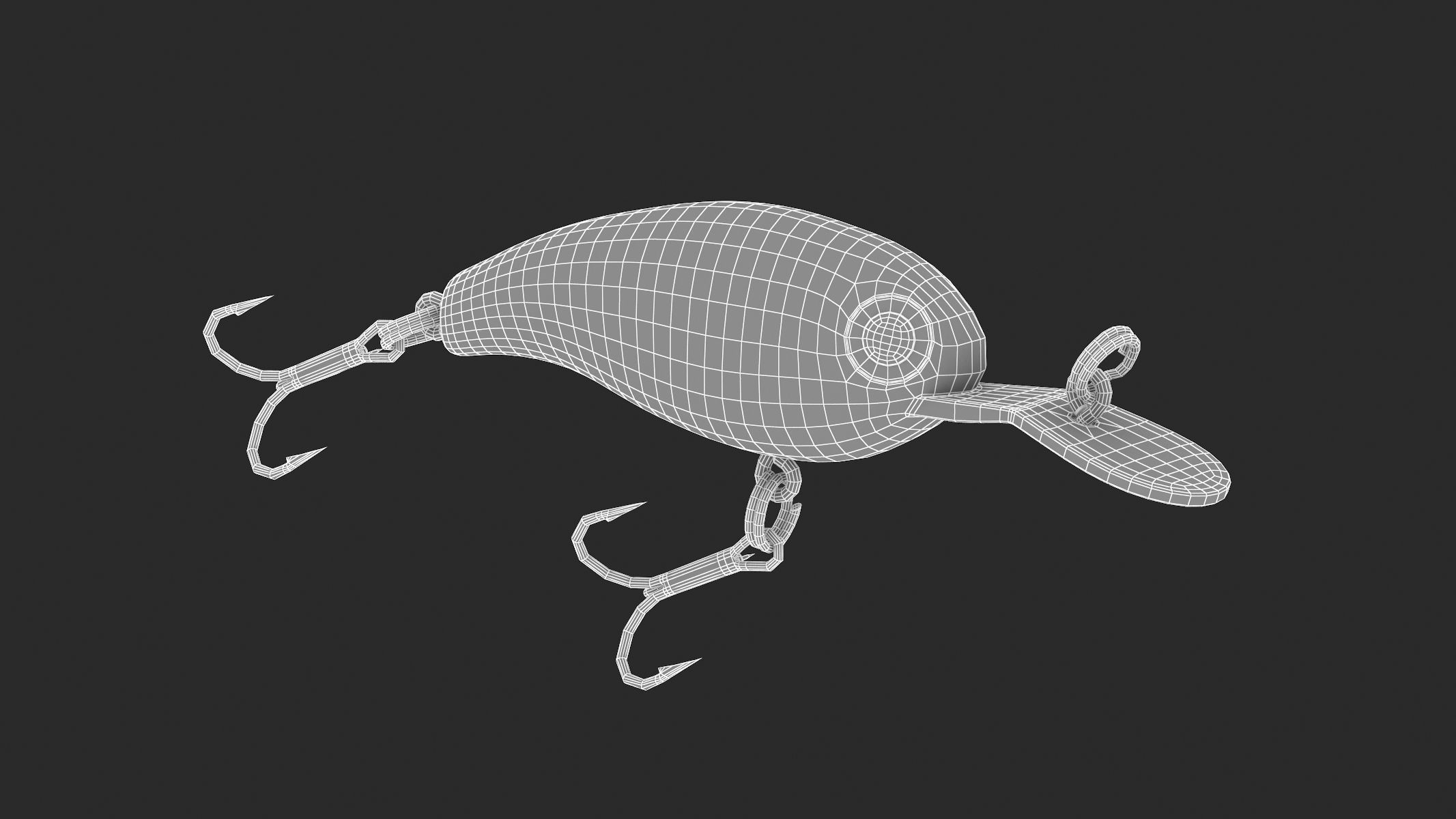 YONGZHI Fishing Lures Shallow 3D model_12
