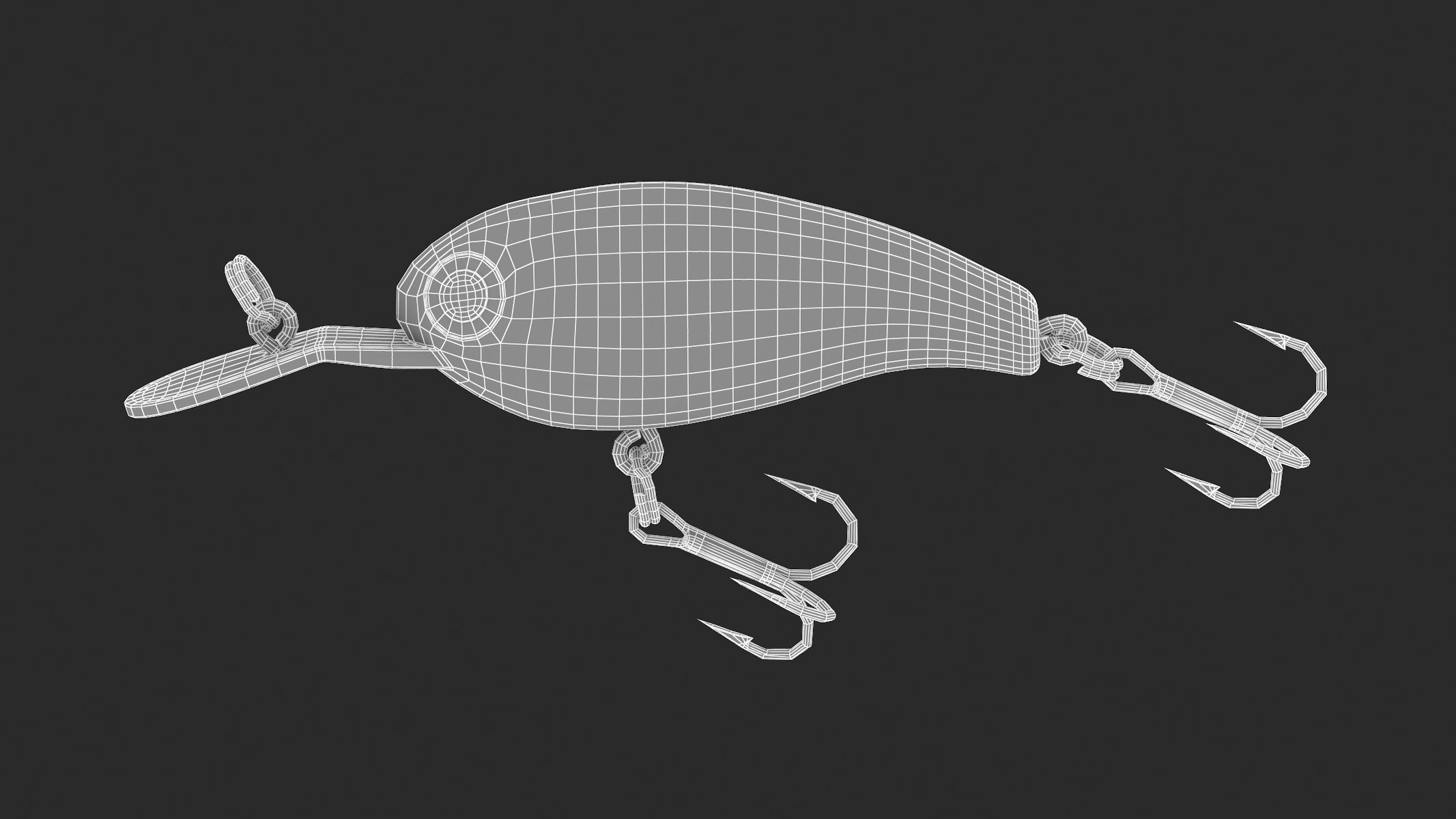 YONGZHI Fishing Lures Shallow 3D model_10