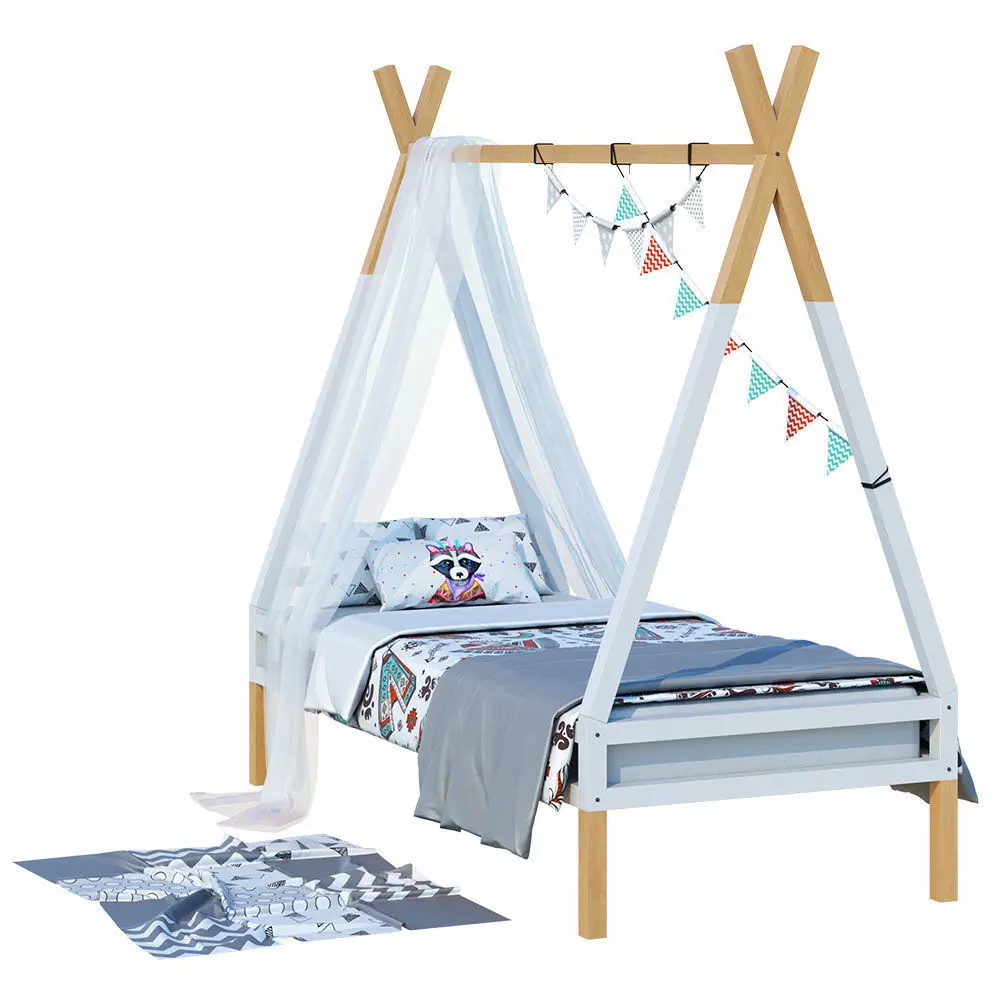 Children bed 02 3D model_0