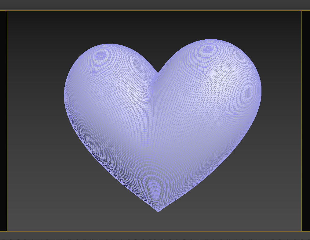 Instagram Heart 3D model_1