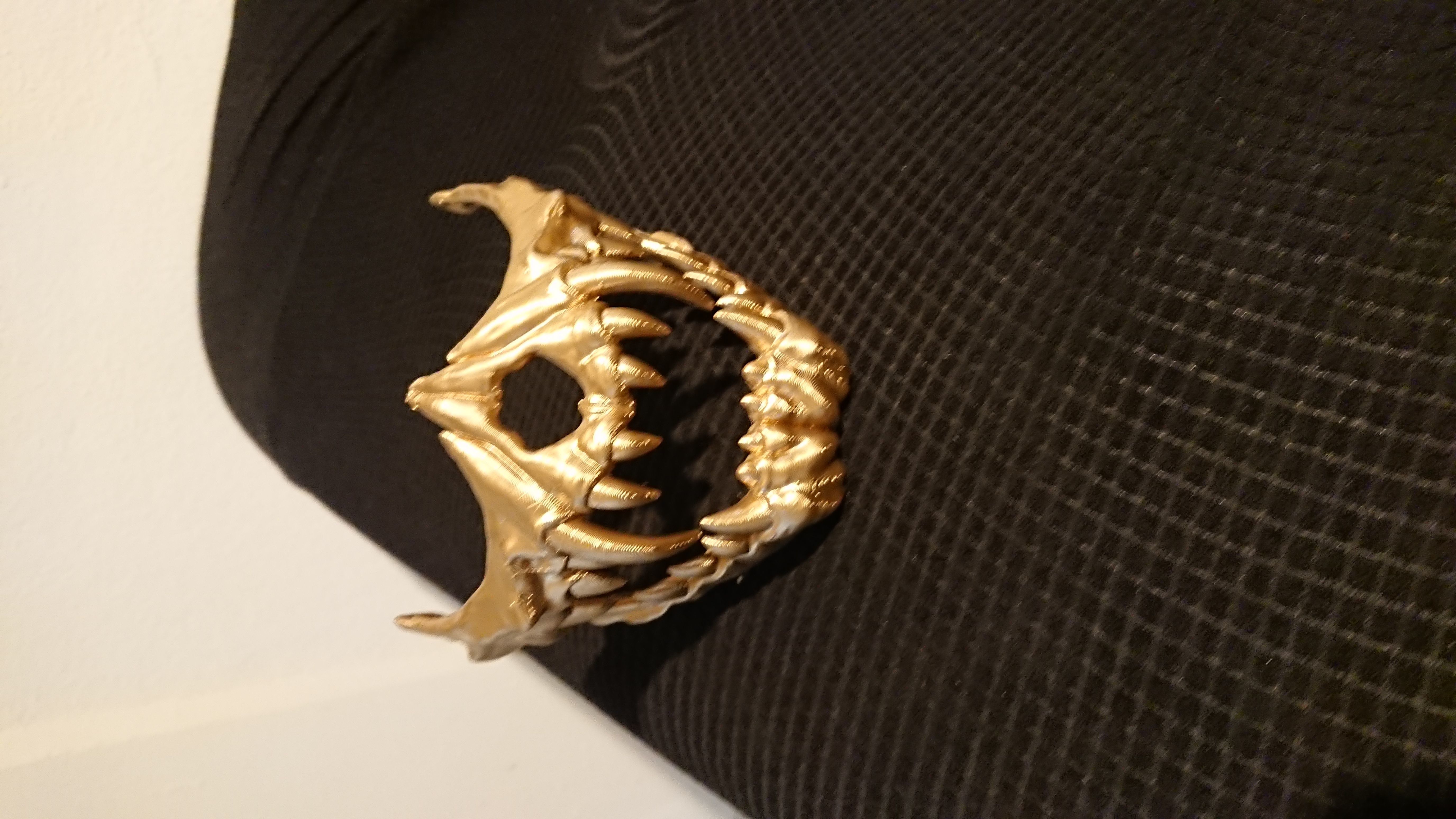 Mask Demon Cosplay  3D print model_3
