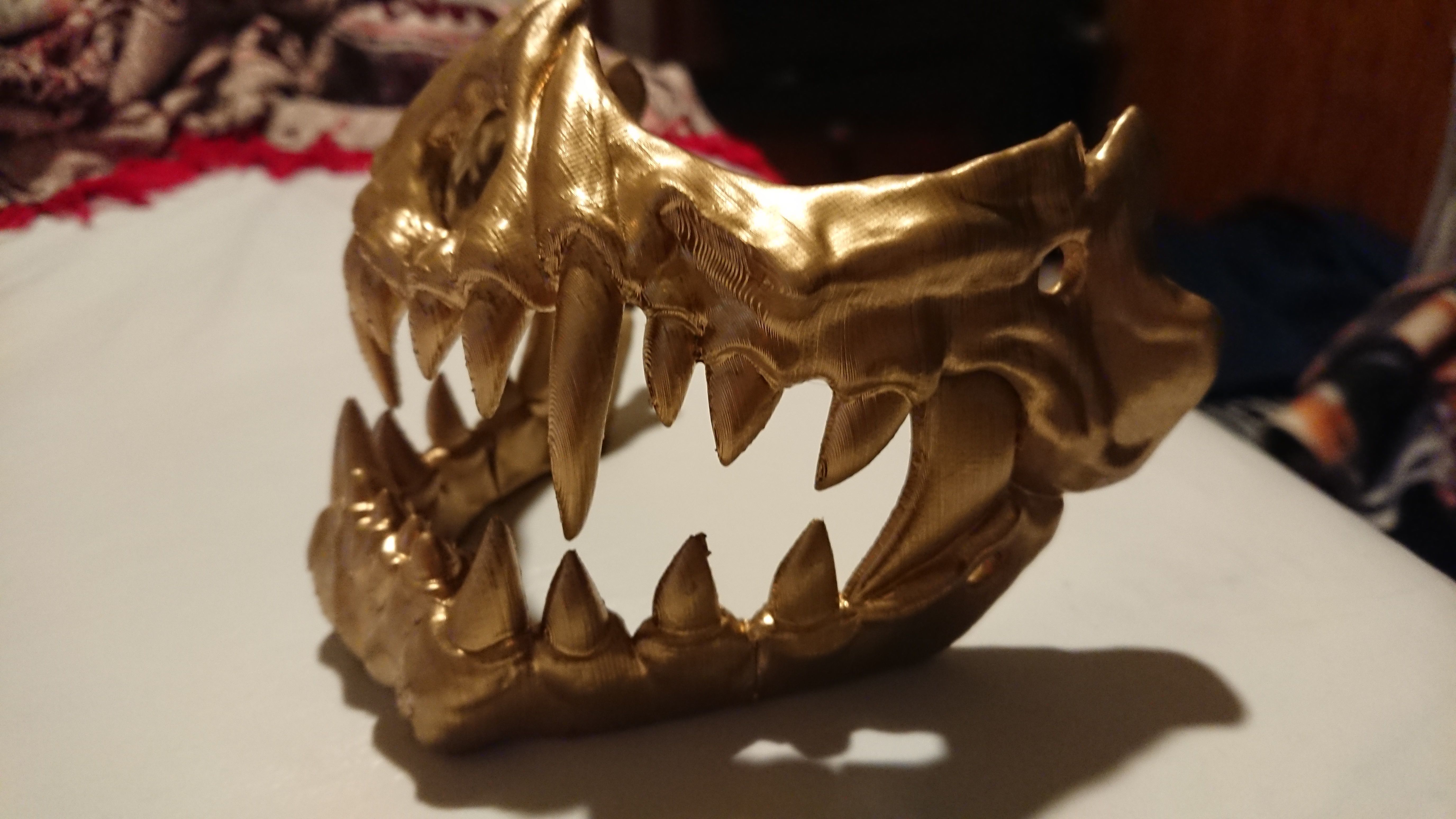 Mask Demon Cosplay  3D print model_8