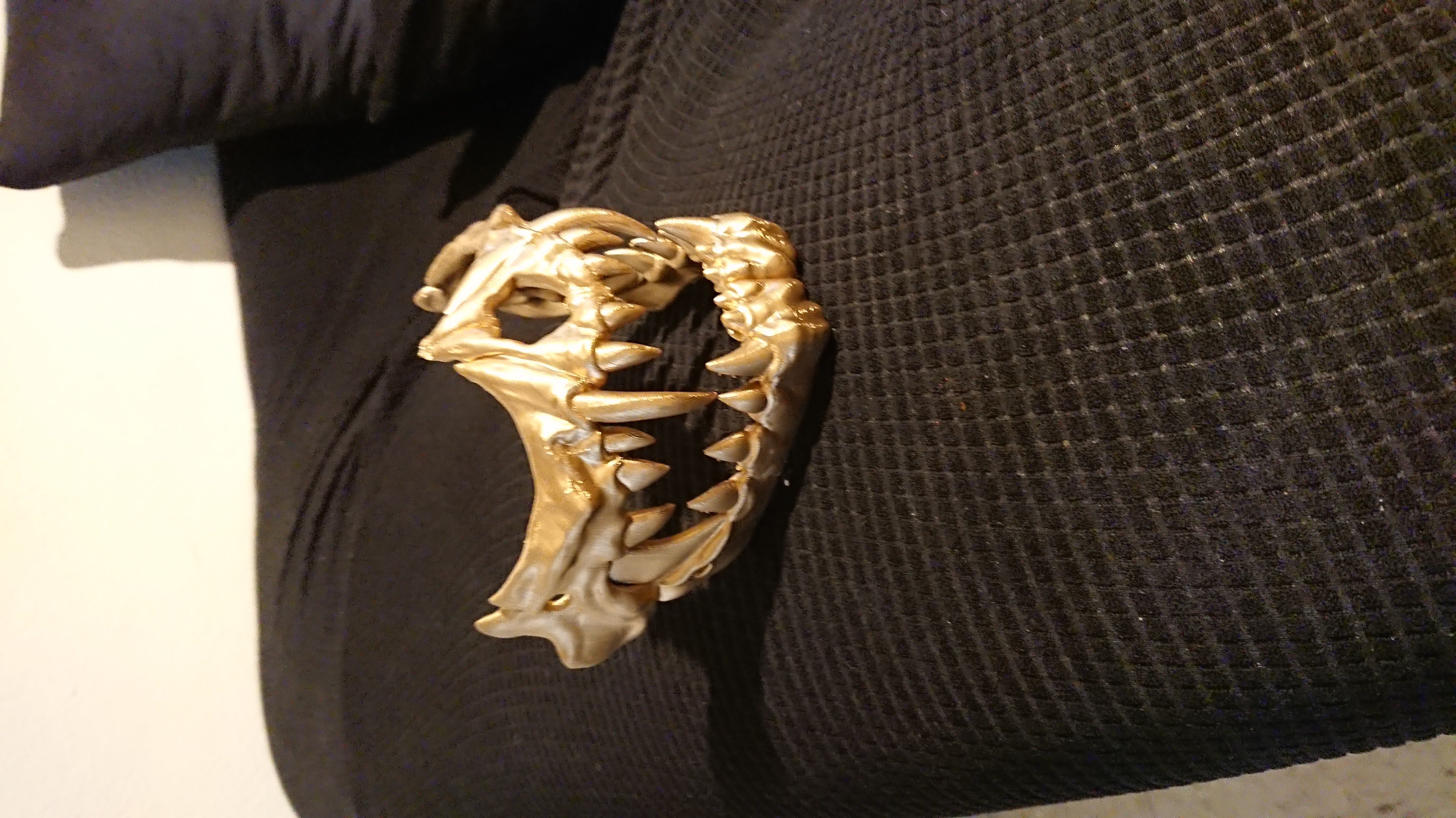 Mask Demon Cosplay  3D print model_2