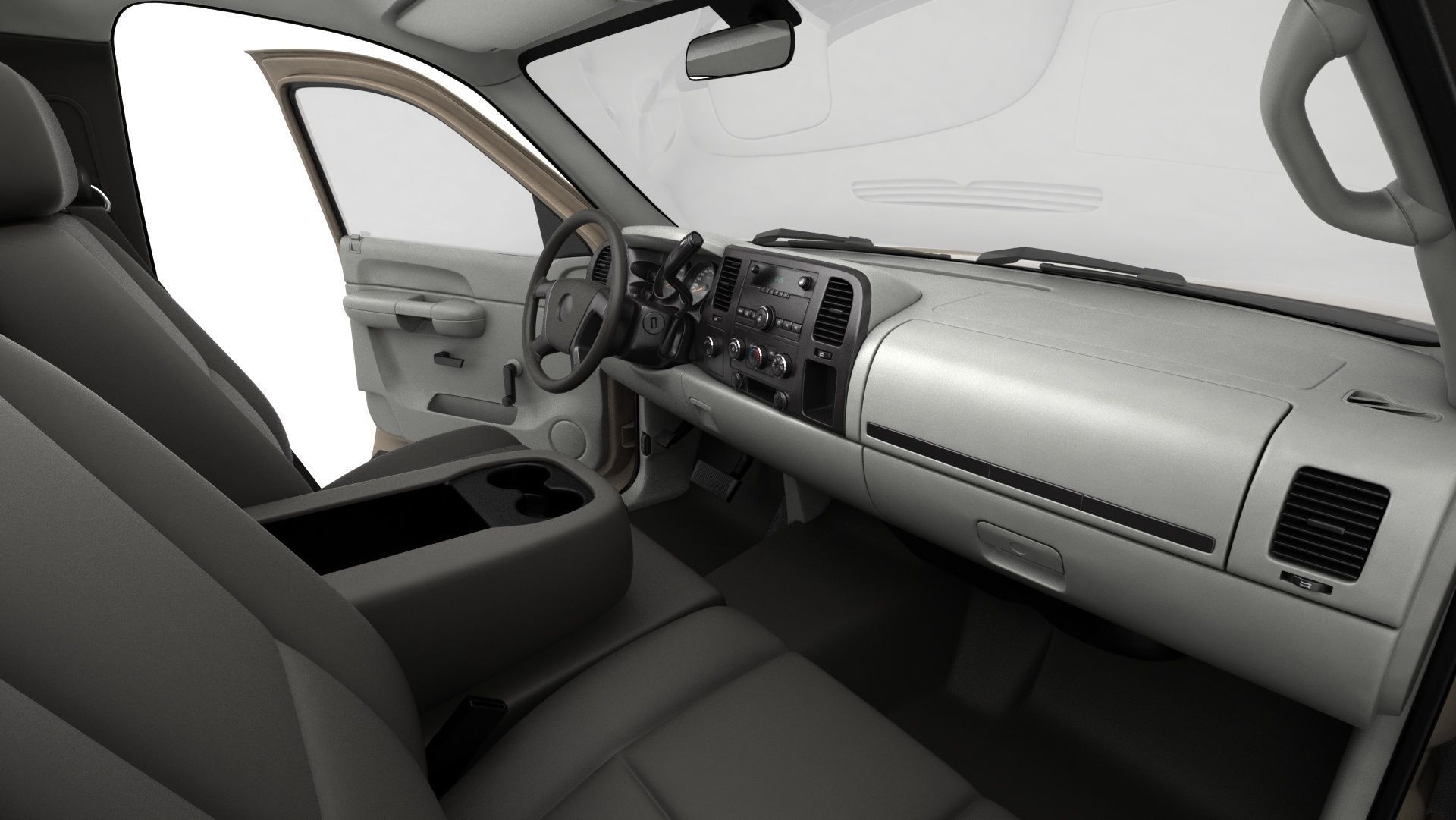 GENERIC PICKUP TRUCK 14 3D model_13