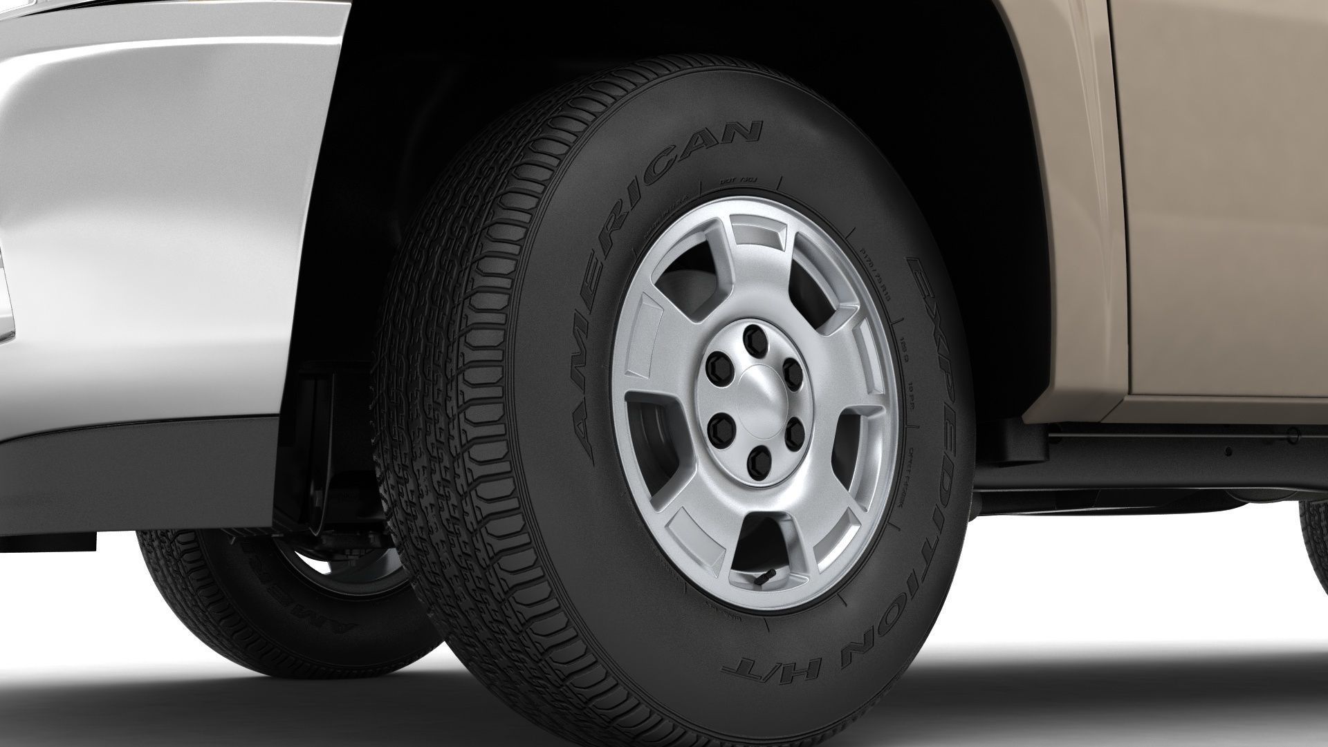 GENERIC PICKUP TRUCK 14 3D model_19