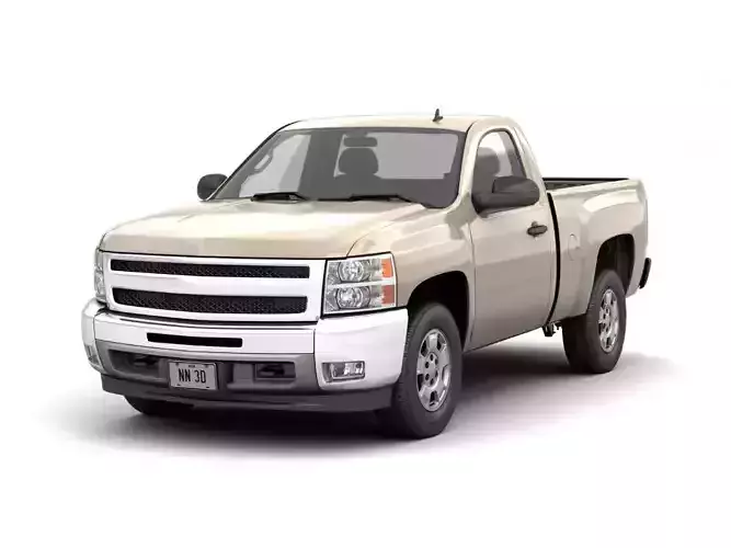 GENERIC PICKUP TRUCK 14 3D model