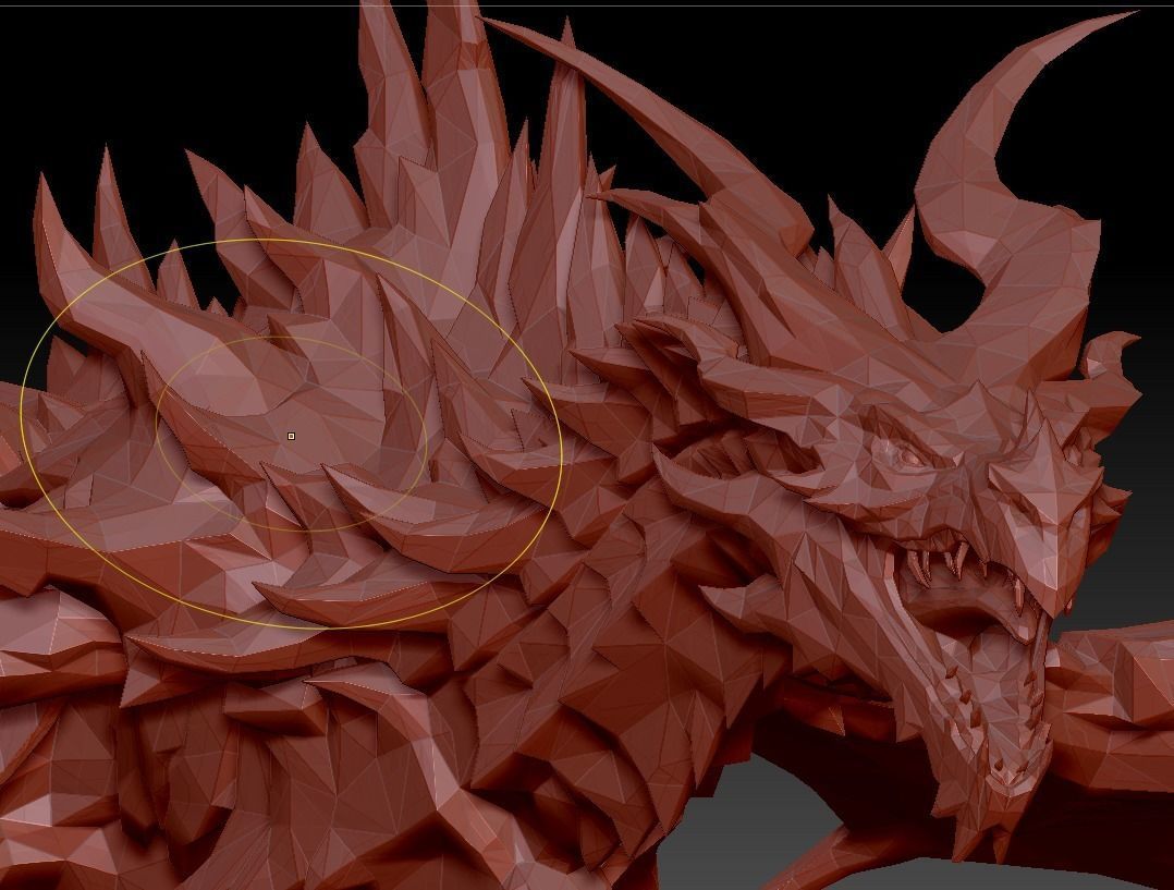 Flying dragon 3D model_3