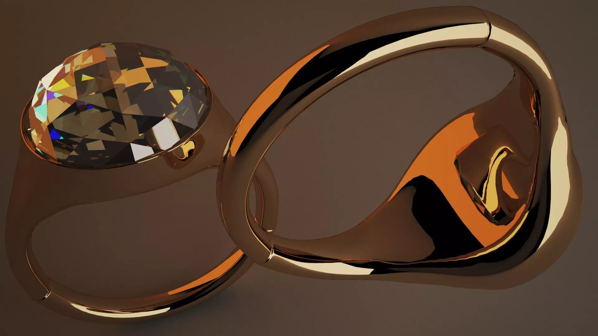 GOLD RING 3D model_0