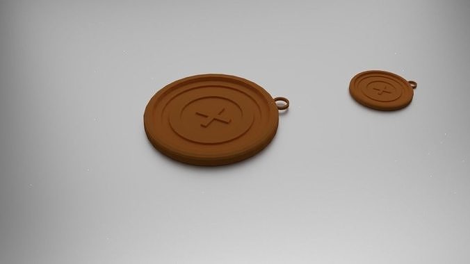 Part of Fortune Pendant 3D print model