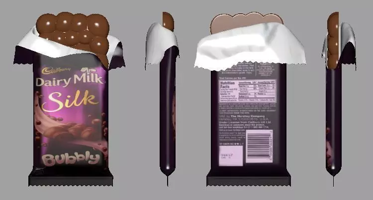 CADBURY CHOCOLATE MODEL 3D model_0