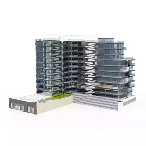 Building in New York  520 West 28th Street  Zaha Hadid