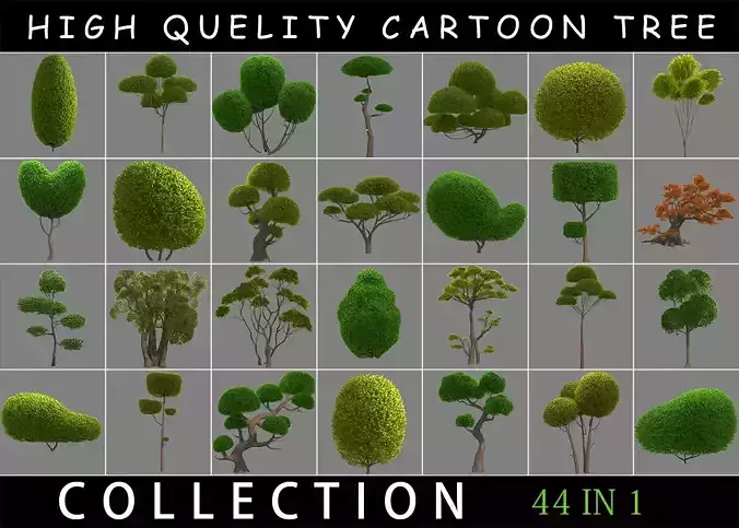 Cartoon Tree Collection