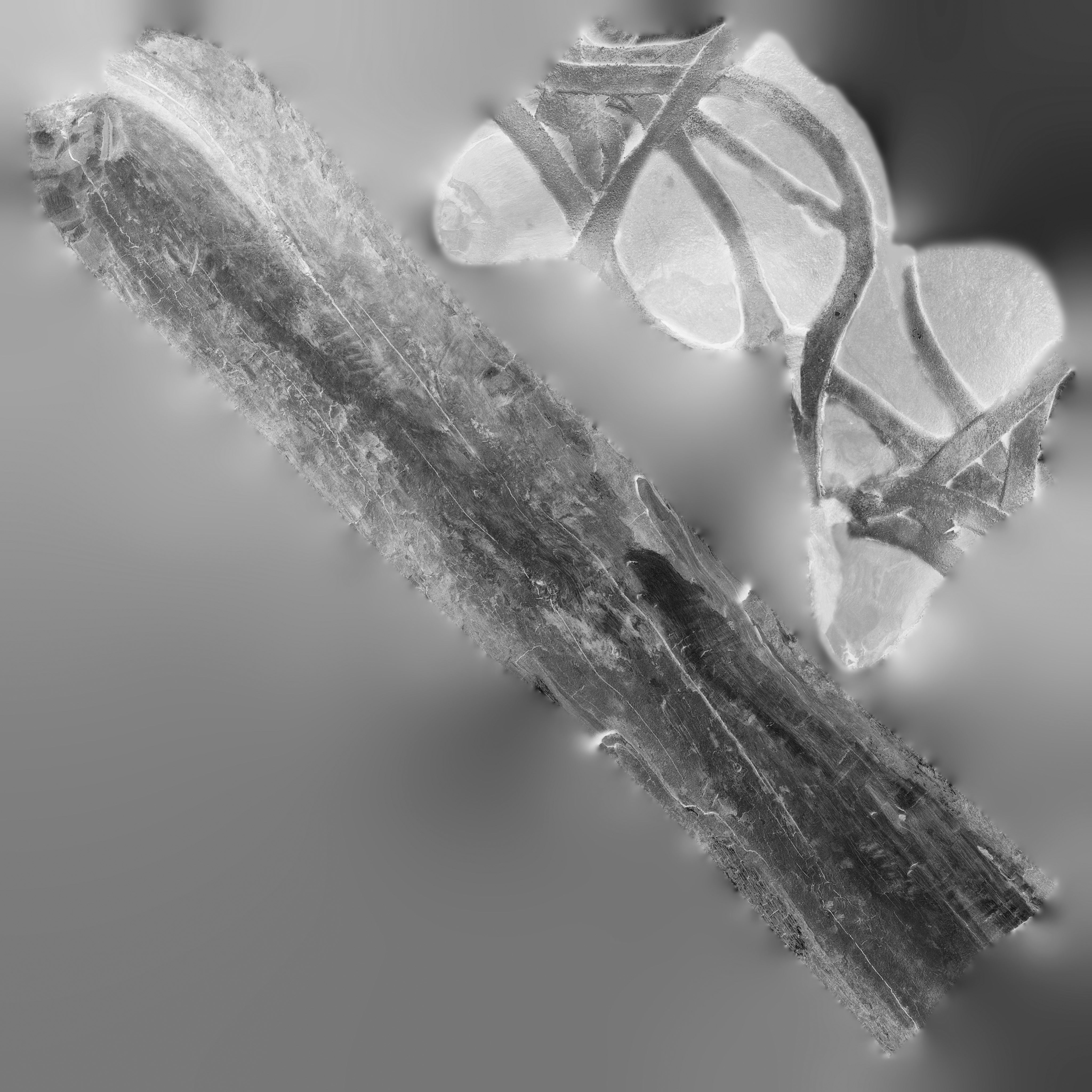 Real Primitive Axe Stone  Low-poly 3D model_24
