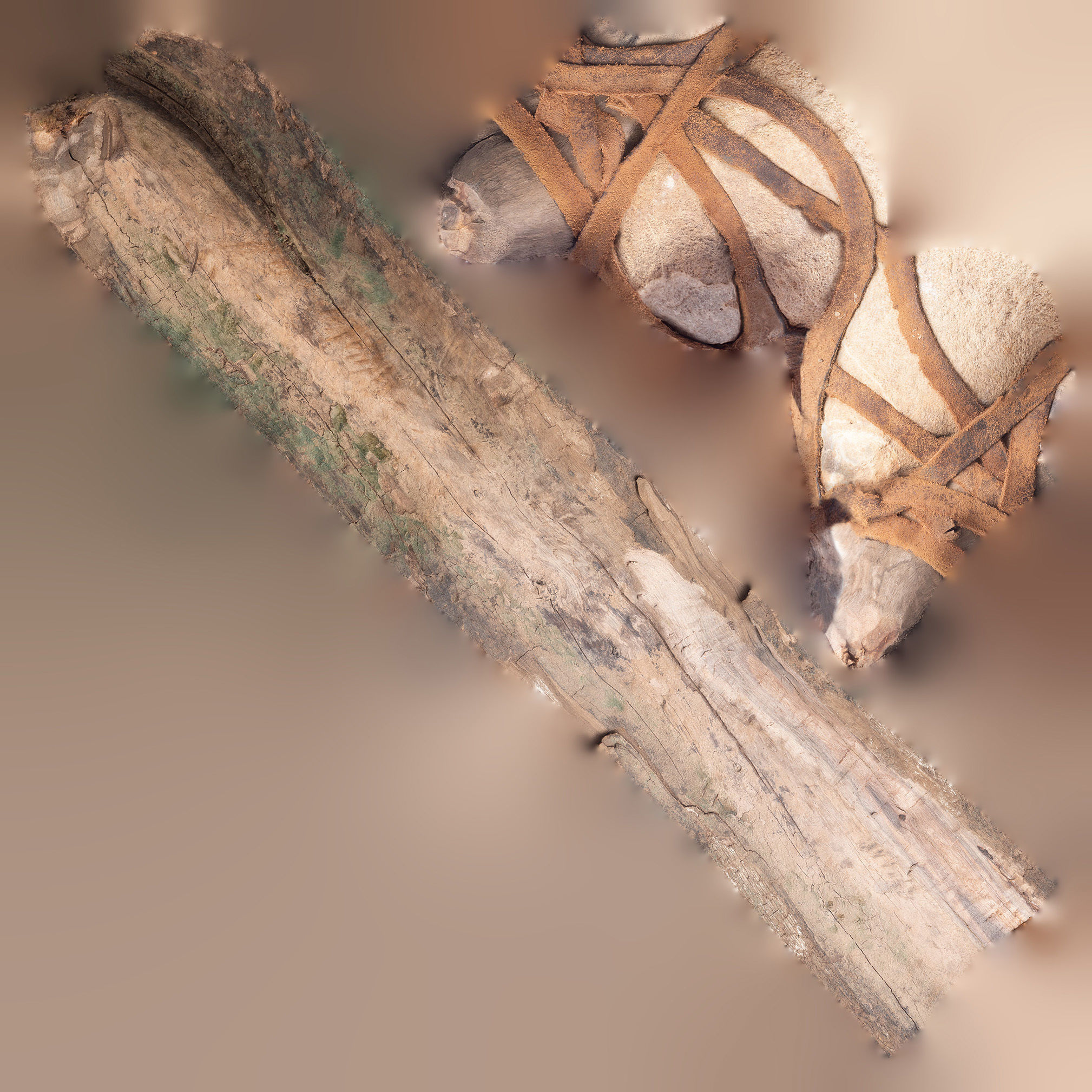 Real Primitive Axe Stone  Low-poly 3D model_22