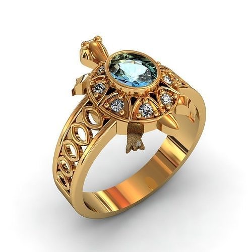 Engagement Ring 80 3D model