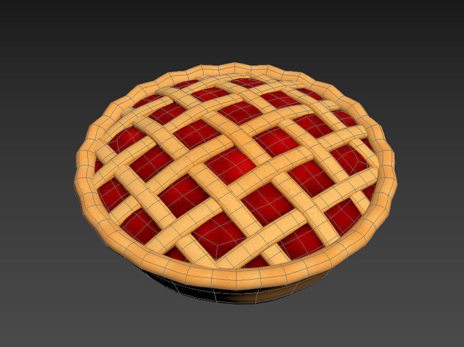 Cherry Pie 3D model_15