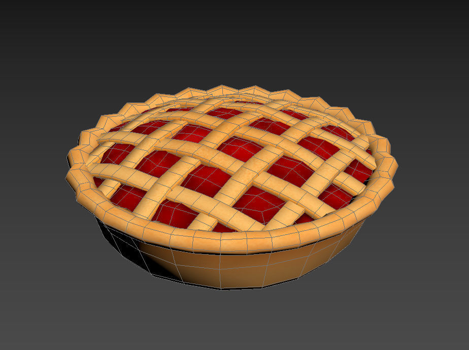 Cherry Pie 3D model_13