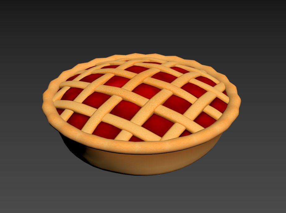 Cherry Pie 3D model_12