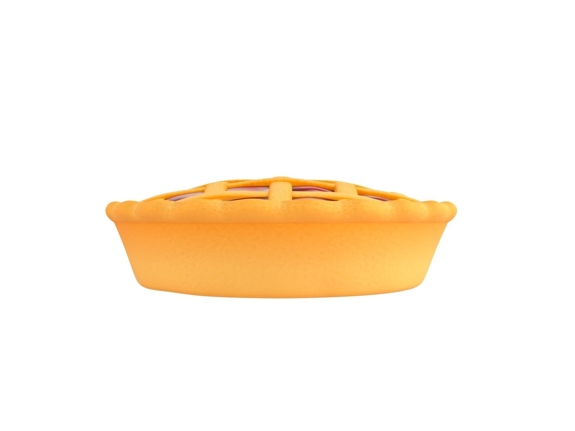 Cherry Pie 3D model_2