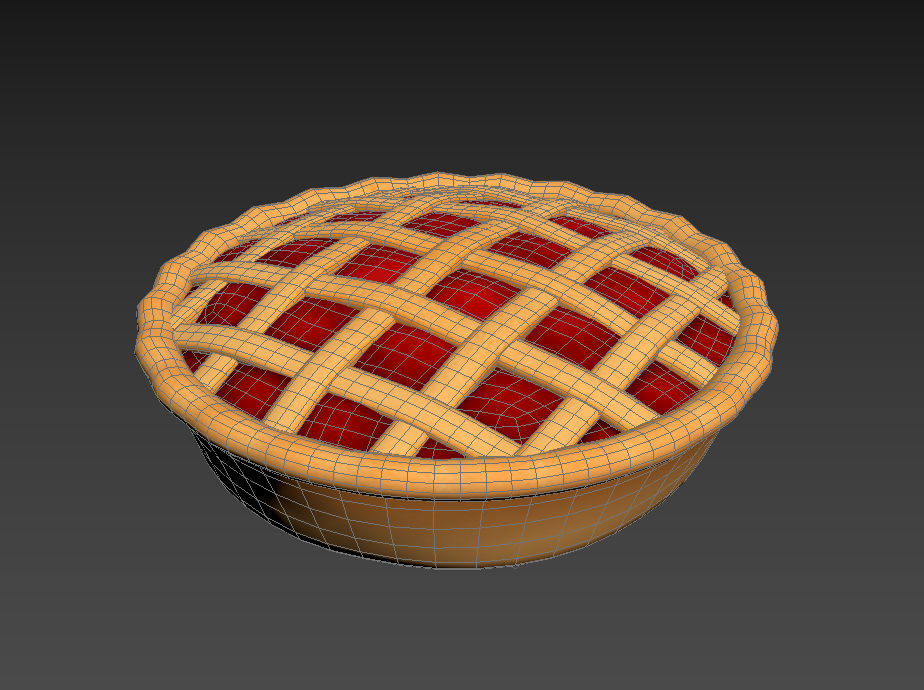Cherry Pie 3D model_14