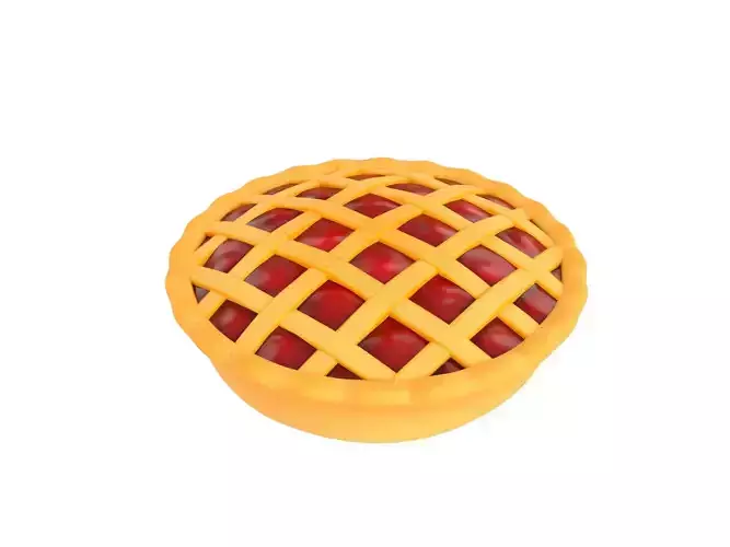 Cherry Pie 3D model