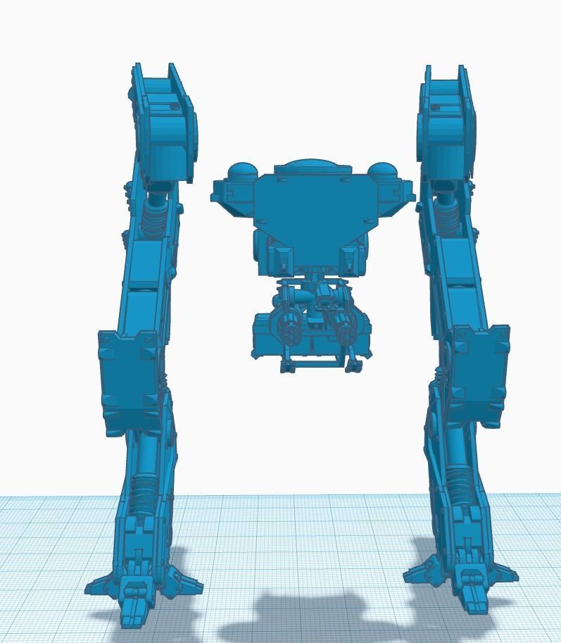 Gen-Zero Tank-Walker Prototype I 3D print model_11