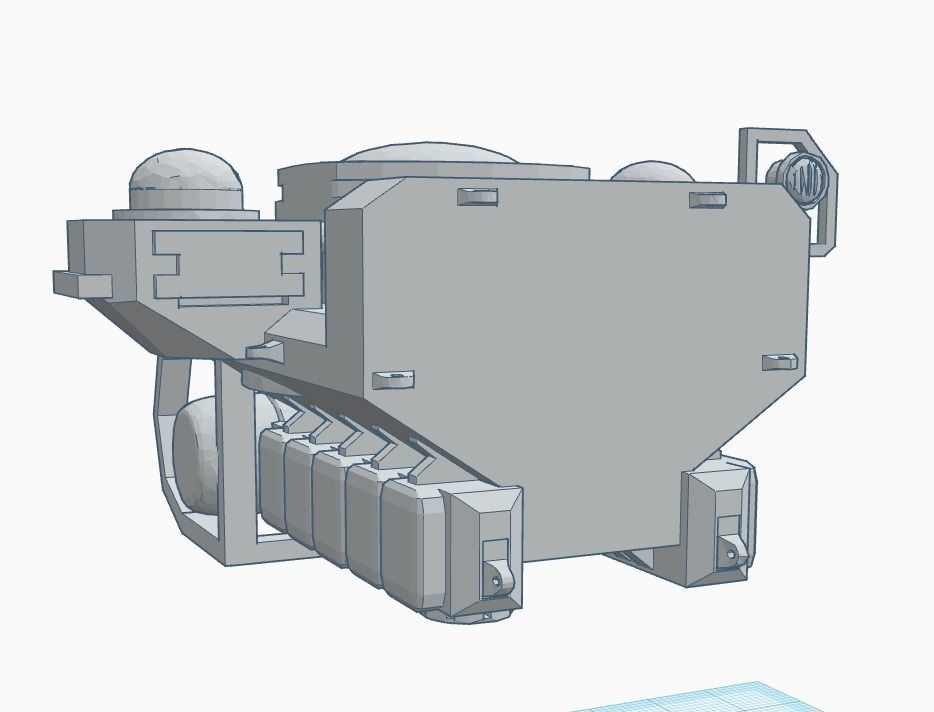 Gen-Zero Tank-Walker Prototype I 3D print model_5