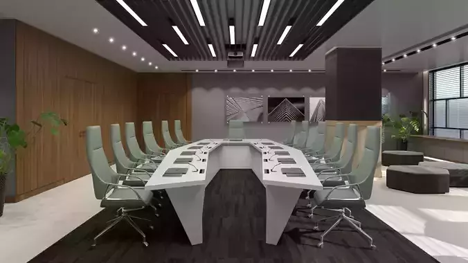 VRAY READY CONFERENCE ROOM 01