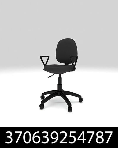 41 Simple Office Armchair 3D model