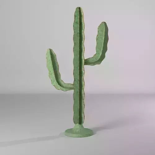 Ransome Metal Cactus Sculpture