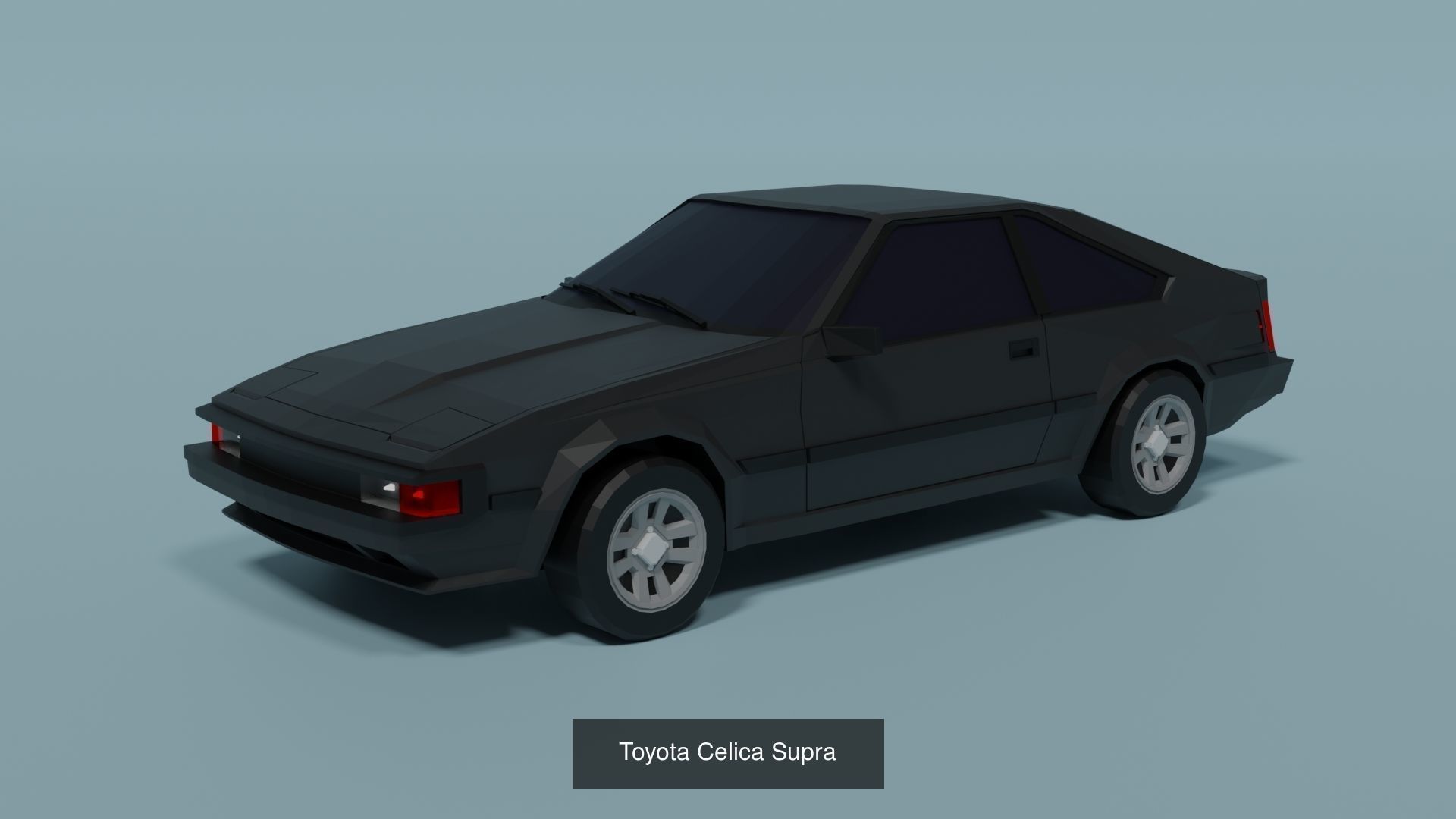 Low Poly Cars Pack 3D Model Collection_7