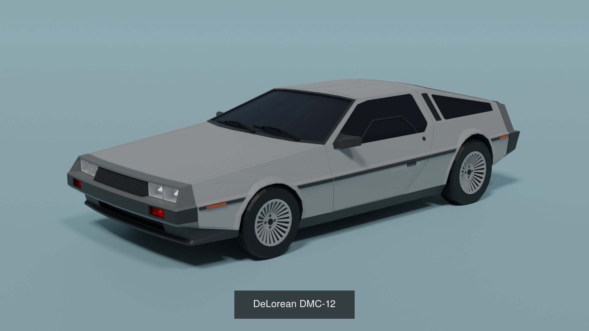 Low Poly Cars Pack 3D Model Collection_4