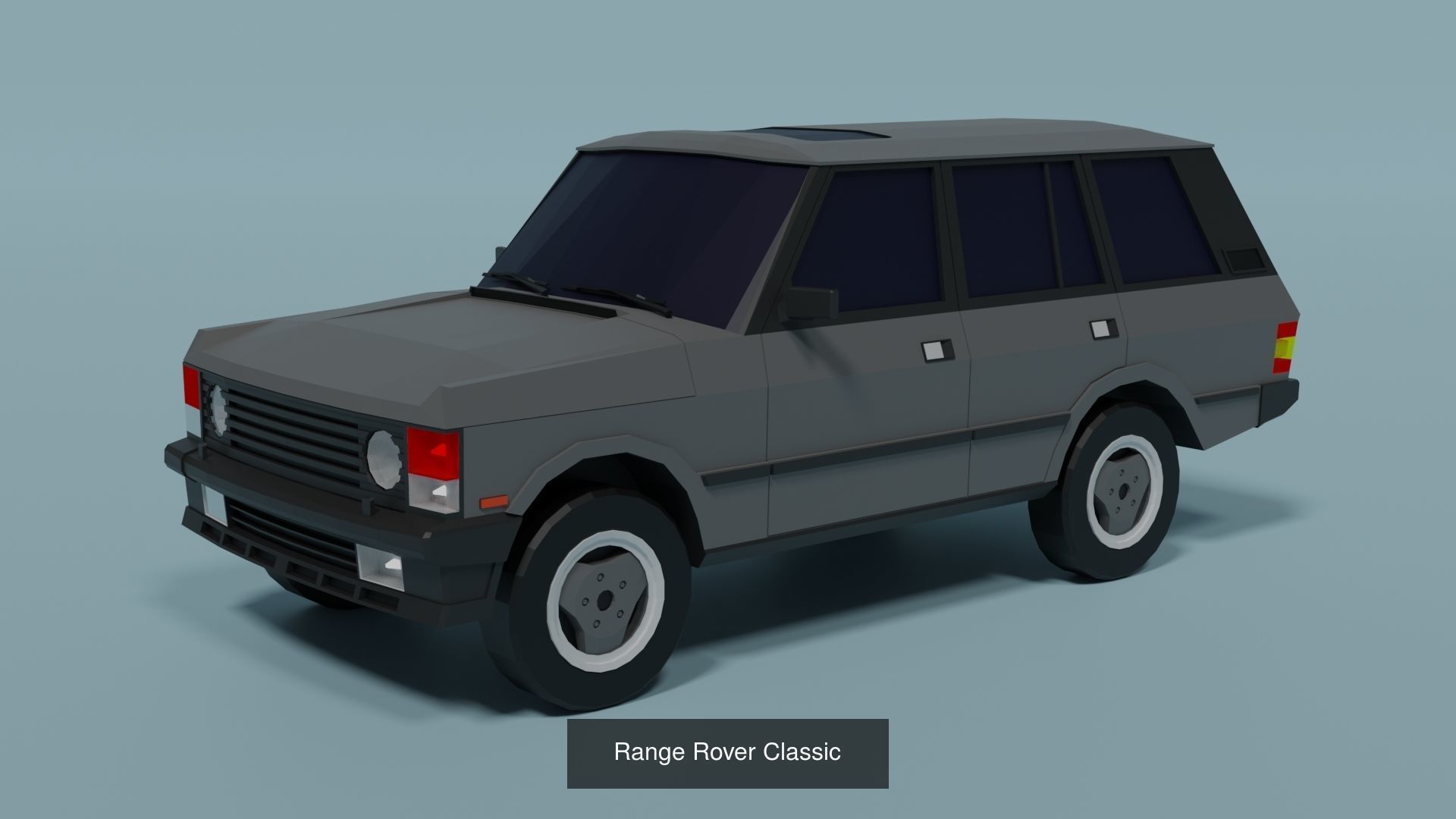 Low Poly Cars Pack 3D Model Collection_6