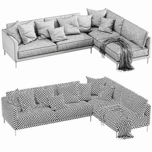 Interface Coco Sectional 4 3D model 4