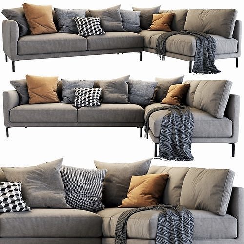 Interface Coco Sectional 4 3D model 2