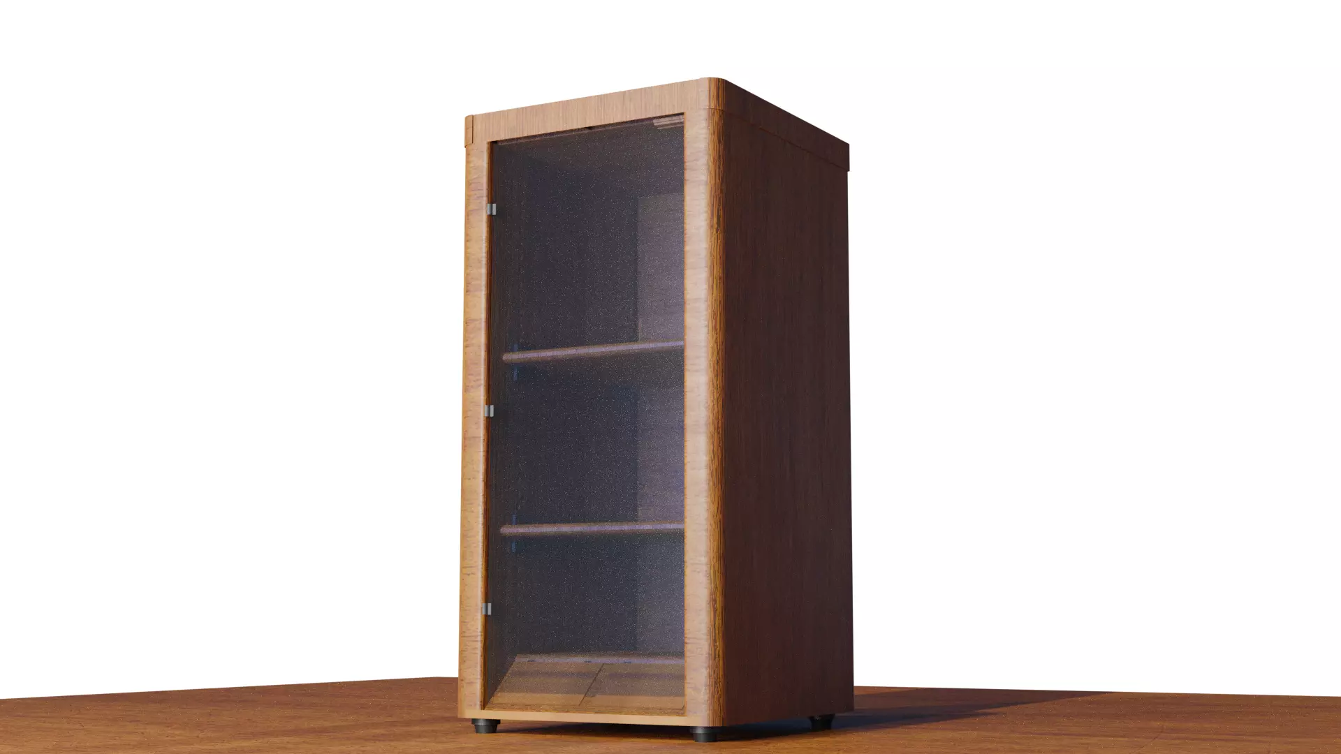 Wood Safe Almari 3D model_0