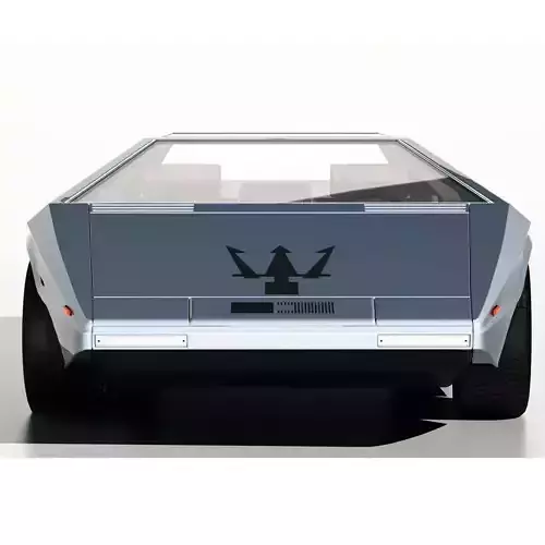 1971 Maserati Boomerang Concept Car 3D model