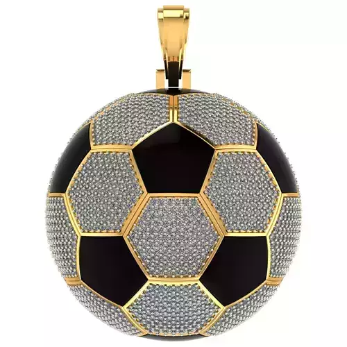 006 - Football Pendant