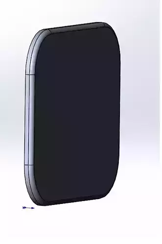 Front bumper cover Fiat